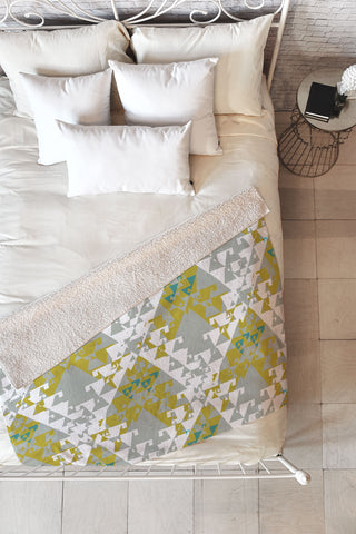 Bel Lefosse Design Geoethnic Fleece Throw Blanket