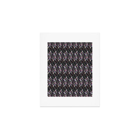 Bel Lefosse Design Lines And Diamonds Art Print