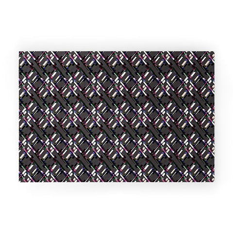 Bel Lefosse Design Lines And Diamonds Welcome Mat