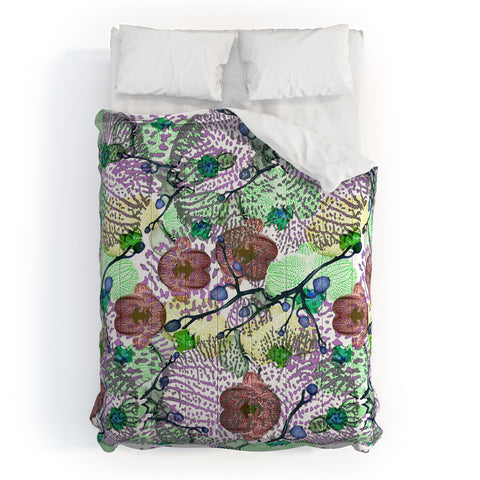 Bel Lefosse Design Orchid Florals Comforter