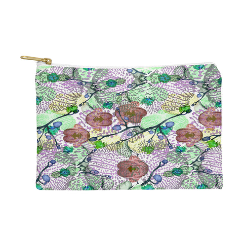 Bel Lefosse Design Orchid Florals Pouch