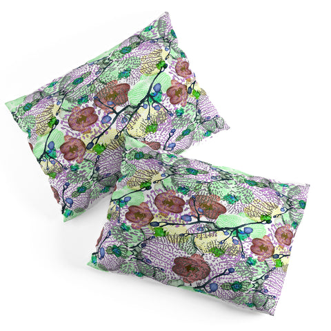 Bel Lefosse Design Orchid Florals Pillow Shams