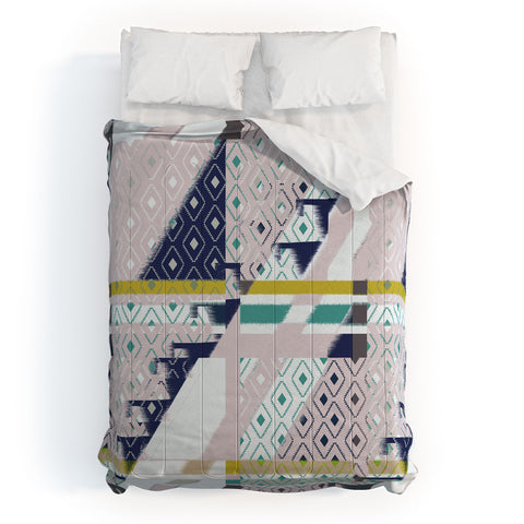Bel Lefosse Design Stripes And Diamonds Comforter