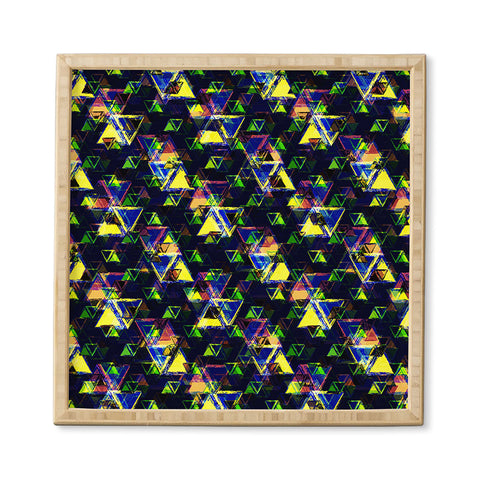 Bel Lefosse Design Triangle Framed Wall Art