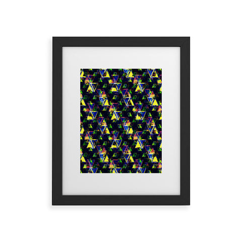Bel Lefosse Design Triangle Framed Art Print