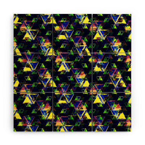Bel Lefosse Design Triangle Wood Wall Mural