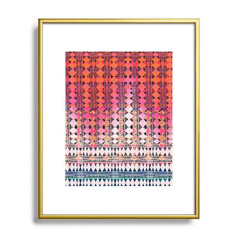 Bel Lefosse Design Tribalism II Metal Framed Art Print