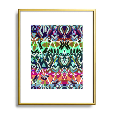 Bel Lefosse Design Tribalism Metal Framed Art Print