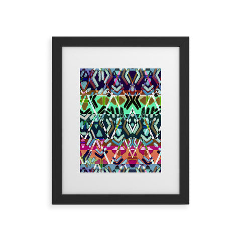 Bel Lefosse Design Tribalism Framed Art Print