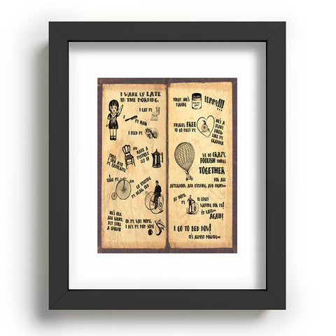 Belle13 A Day Of Lisas Life Recessed Framing Rectangle