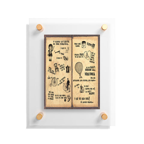 Belle13 A Day Of Lisas Life Floating Acrylic Print