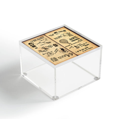 Belle13 A Day Of Lisas Life Acrylic Box