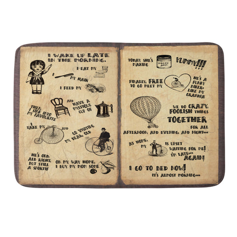 Belle13 A Day Of Lisas Life Memory Foam Bath Mat