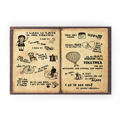 Belle13 A Day Of Lisas Life Welcome Mat