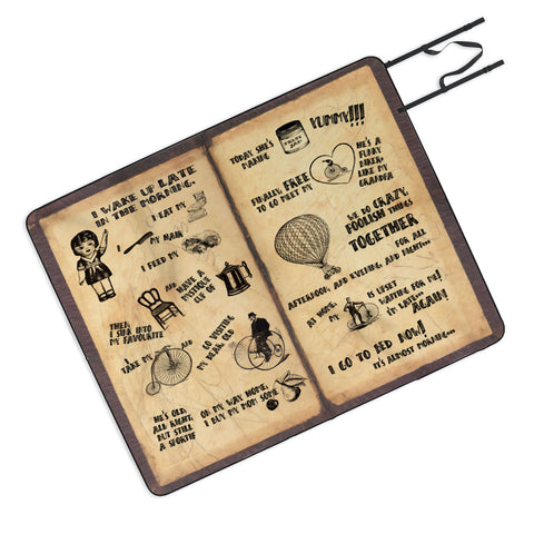 Belle13 A Day Of Lisas Life Picnic Blanket