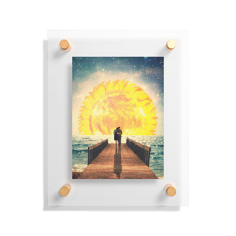 Belle13 A Magical Sunrise Floating Acrylic Print