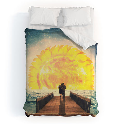 Belle13 A Magical Sunrise Duvet Cover