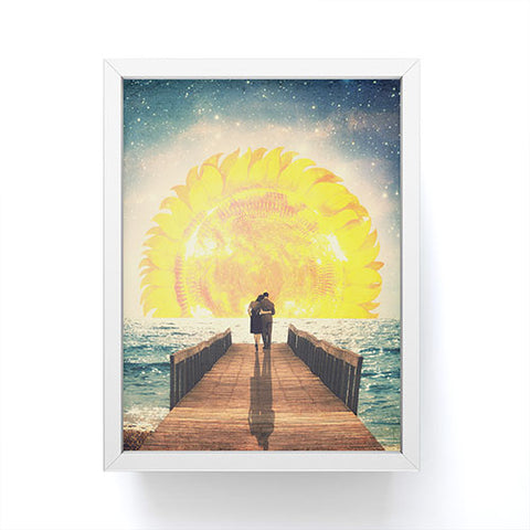 Belle13 A Magical Sunrise Framed Mini Art Print