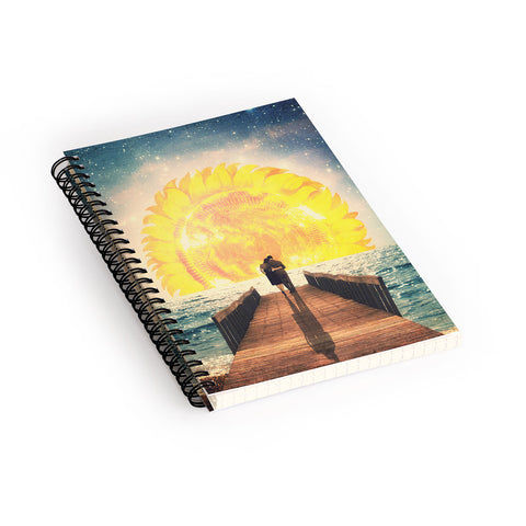 Belle13 A Magical Sunrise Spiral Notebook
