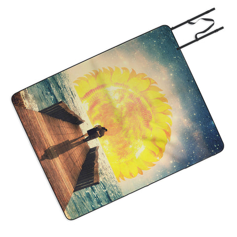 Belle13 A Magical Sunrise Picnic Blanket