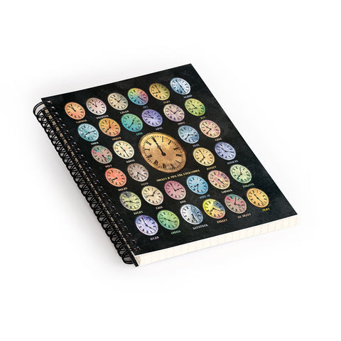 Belle13 A Time For Everything Spiral Notebook