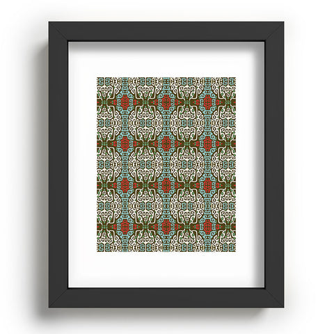 Belle13 Abstract Tree Deco Pattern 1 Recessed Framing Rectangle