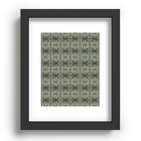 Belle13 Abstract Tree Deco Pattern 2 Recessed Framing Rectangle