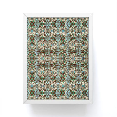 Belle13 Abstract Tree Deco Pattern 2 Framed Mini Art Print