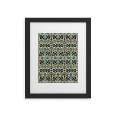 Belle13 Abstract Tree Deco Pattern 2 Framed Art Print