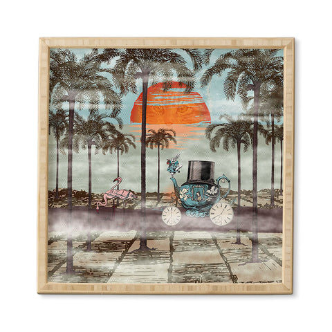 Belle13 Alice Goes To California Framed Wall Art