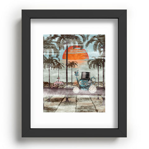 Belle13 Alice Goes To California Recessed Framing Rectangle