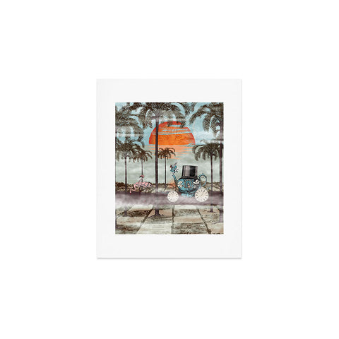 Belle13 Alice Goes To California Art Print