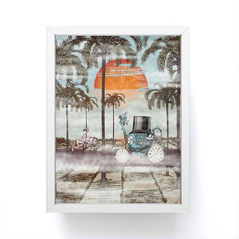 Belle13 Alice Goes To California Framed Mini Art Print