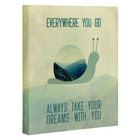 Belle13 Always Take Your Dreams With You Art Canvas