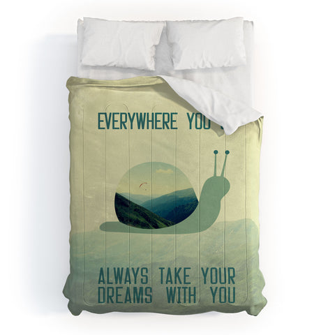 Belle13 Always Take Your Dreams With You Comforter