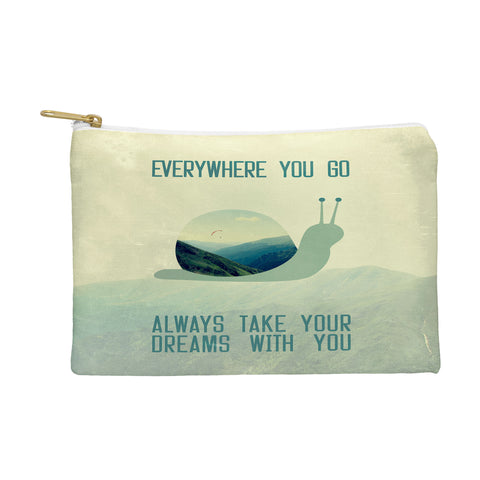 Belle13 Always Take Your Dreams With You Pouch