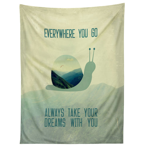 Belle13 Always Take Your Dreams With You Tapestry