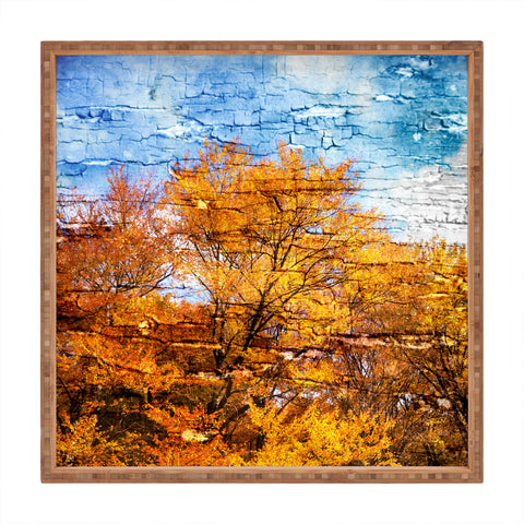 Belle13 An Autumn Day Square Tray