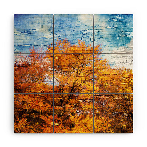 Belle13 An Autumn Day Wood Wall Mural