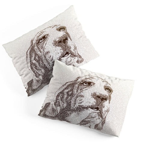 Belle13 Basset Hound Pillow Shams