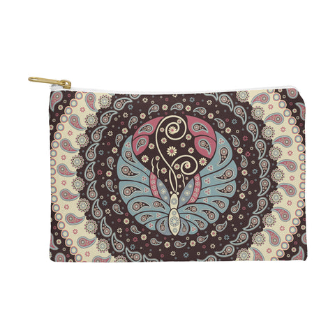 Belle13 Butterfly Mandala Pouch