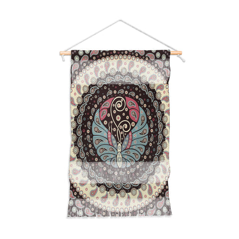 Belle13 Butterfly Mandala Wall Hanging Portrait
