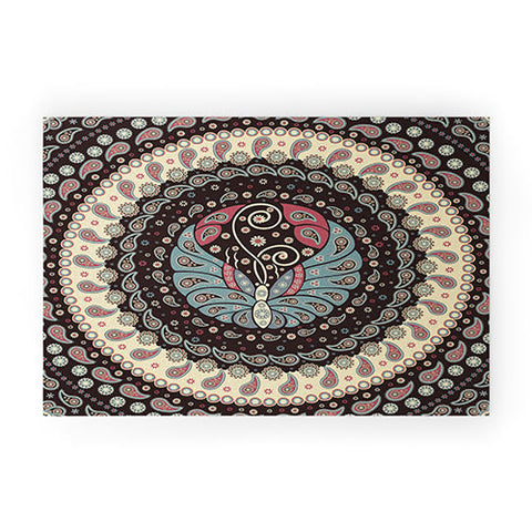 Belle13 Butterfly Mandala Welcome Mat