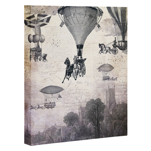 Belle13 Carrilloons Over The City Art Canvas