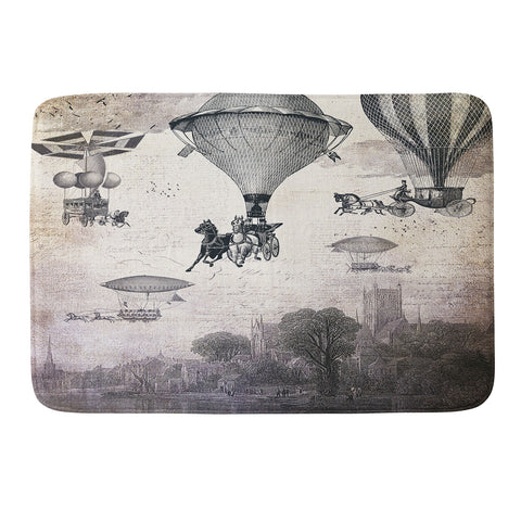 Belle13 Carrilloons Over The City Memory Foam Bath Mat