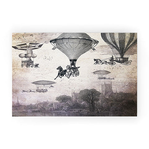 Belle13 Carrilloons Over The City Welcome Mat