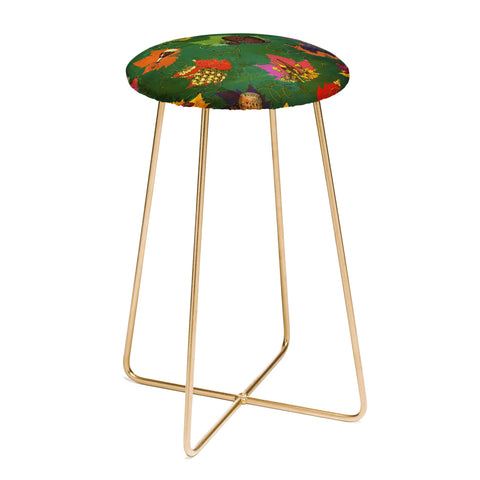 Belle13 Celebrating Autumn Pattern Counter Stool