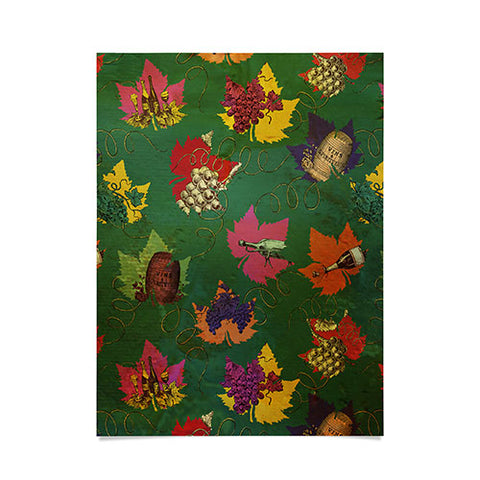Belle13 Celebrating Autumn Pattern Poster