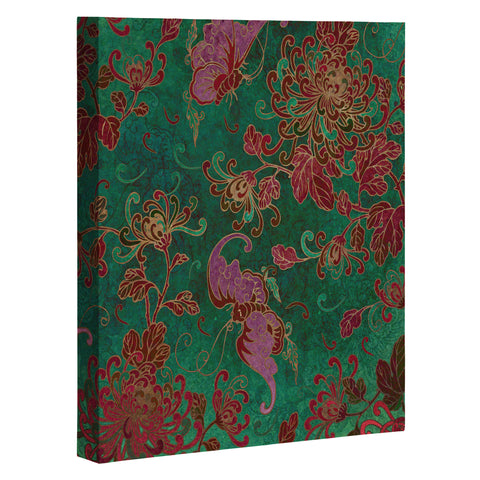 Belle13 Chrysanthemum Garden Art Canvas