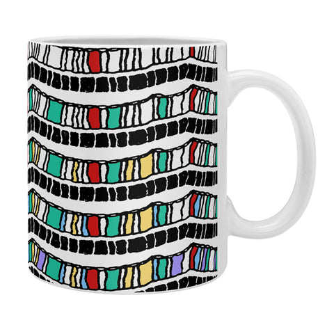 Belle13 Color Waves Abstract Coffee Mug